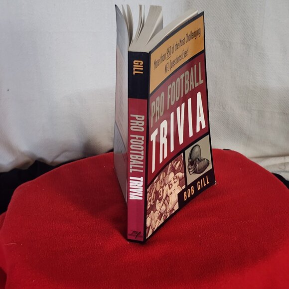 Pro Football Trivia More Than 950 NFL Questions by Bob Gill Softcover Book.... - Picture 3 of 16